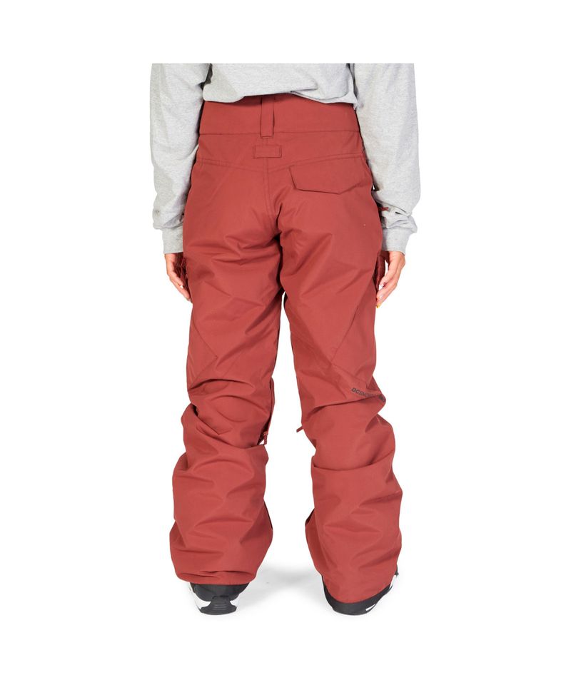 Pantalón de Nieve Mujer Society Rojo Burton-Burton Chile