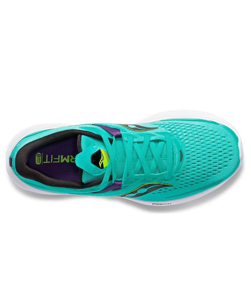 Saucony - Mujer Swerve Para Mujer Zapatillas De Running - Ss17 Correr  Verde/Azul < Young Ukuleles