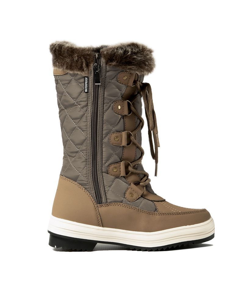 Botas-Alaska-Apreski-Zafiro-Waterproof-para-Nieve-Impermeables-Mujer-Beige-Brown-WB3197-BB-3