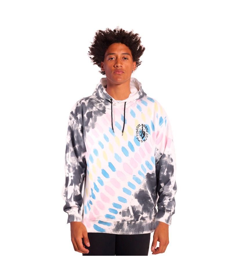 Buzo-Hoodie-Volcom-Rustic-Dea-Batik-Urbano-Hombre-White-Batik-02914-J0