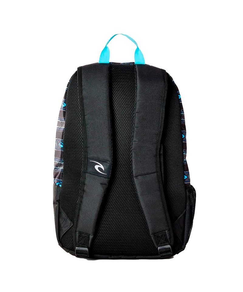 Mochila-Rip-Curl-Evo-24L-Urbano-Unisex-Negro-con-Rayas-Azules-05815-J8-2