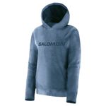 Buzo-Salomon-Polar-LT-Hoodie-II-Invierno-Niños-Blue-18300