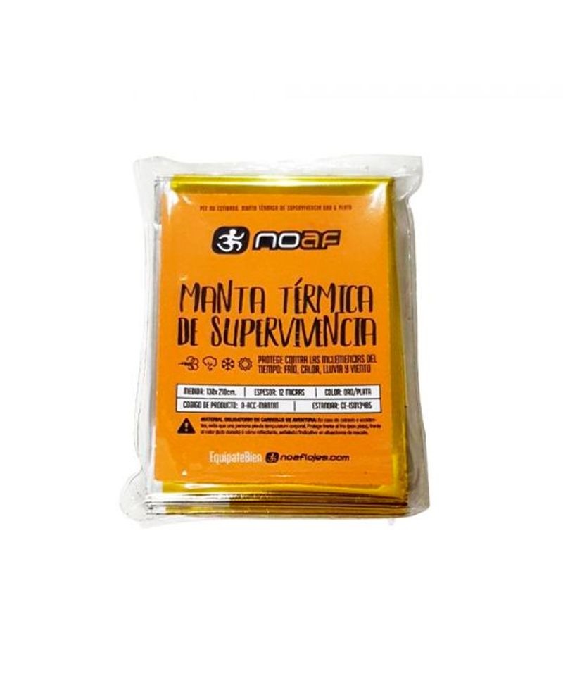 Manta-Supervivencia-Noaflojes-Plata-Oro-Montañismo-Aluminizada