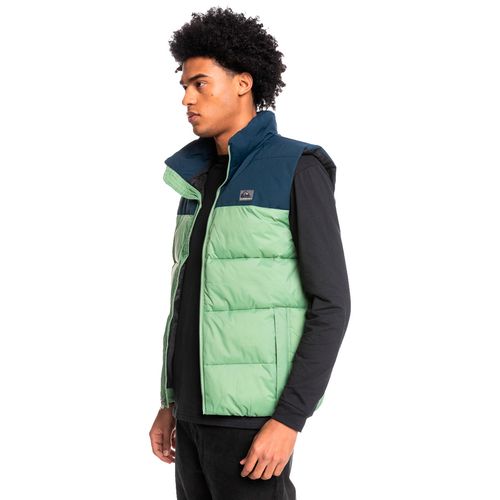 Chaleco Puffer Quiksilver Wolf Shoulders Hombre