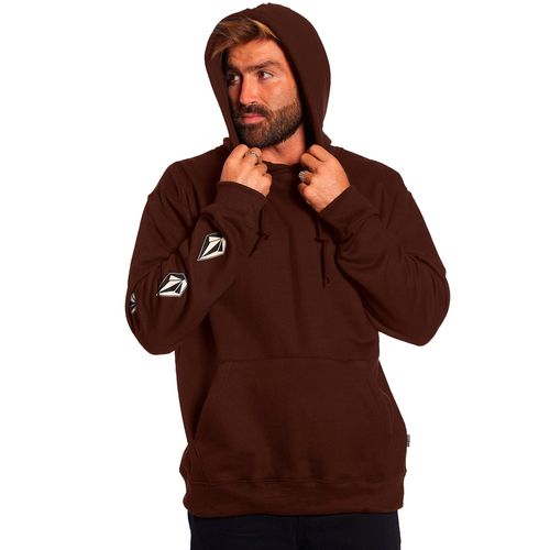 Buzo Hoodie Volcom Iconic Stone Hood Hombre