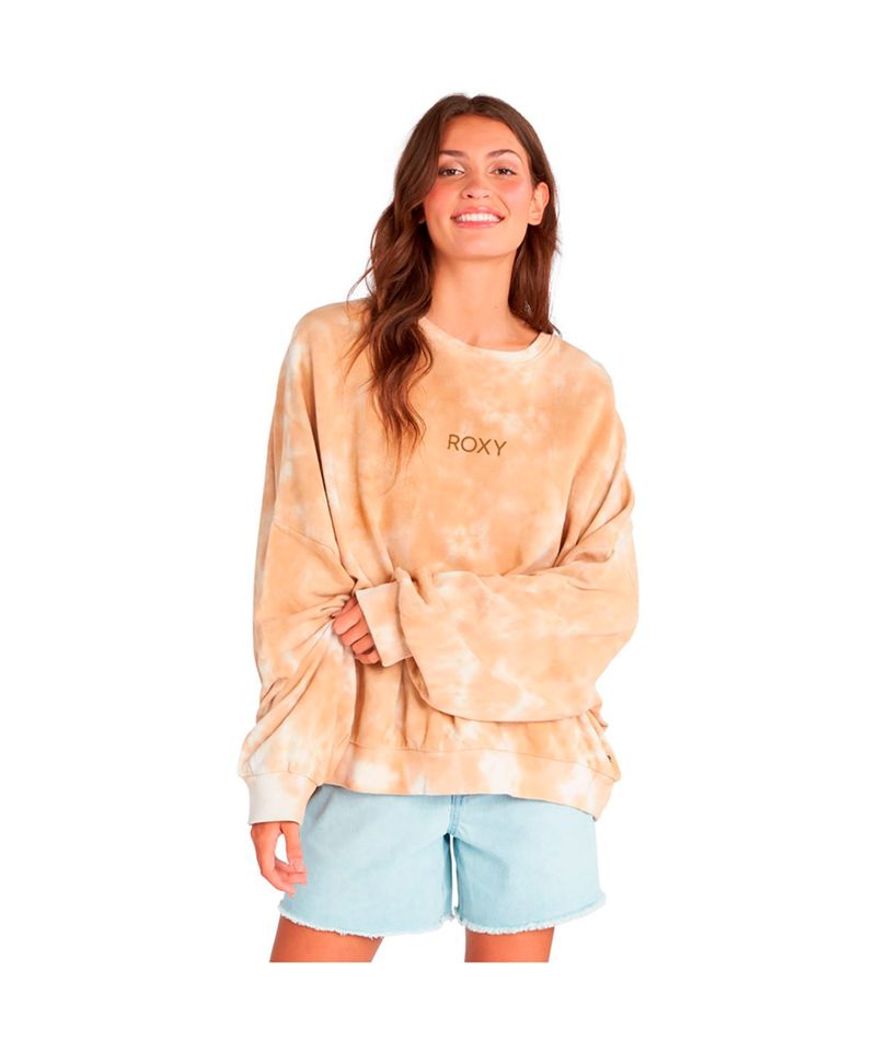 Buzo-Oversize-Roxy-Bright-Sunshine-Urbano-Mujer-Beige-3232108035