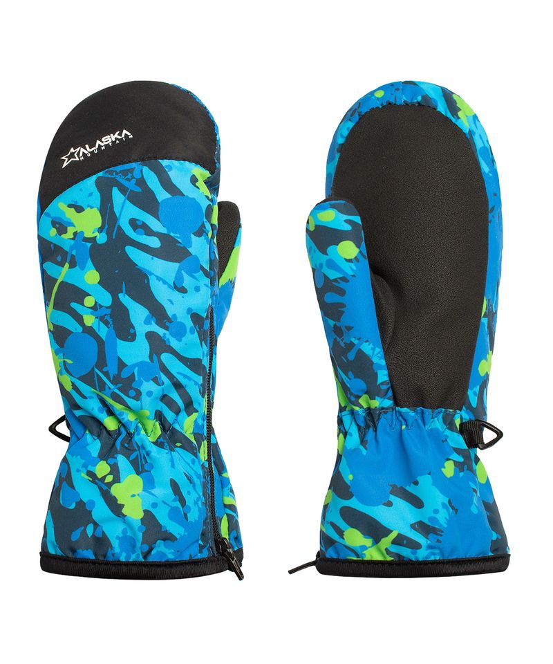 Guantes-Mitones-Alaska-Crow-Waterproof-Ski-Junior-Azul-ALK-M-1AZ