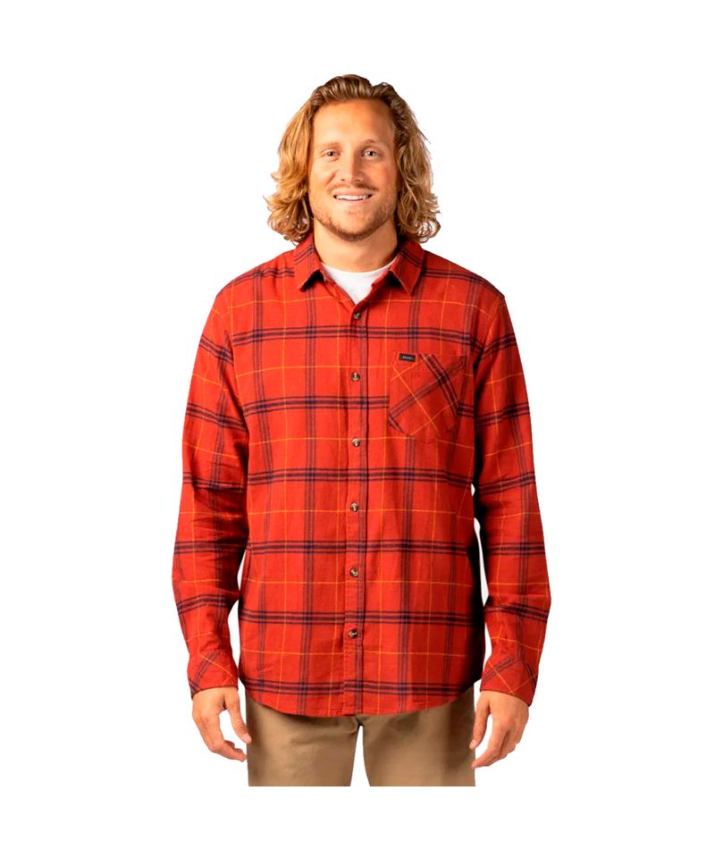 Camisa-Manga-Larga-Rip-Curl-Flanel-Check-Urbano-Hombre-Red-02039-J9