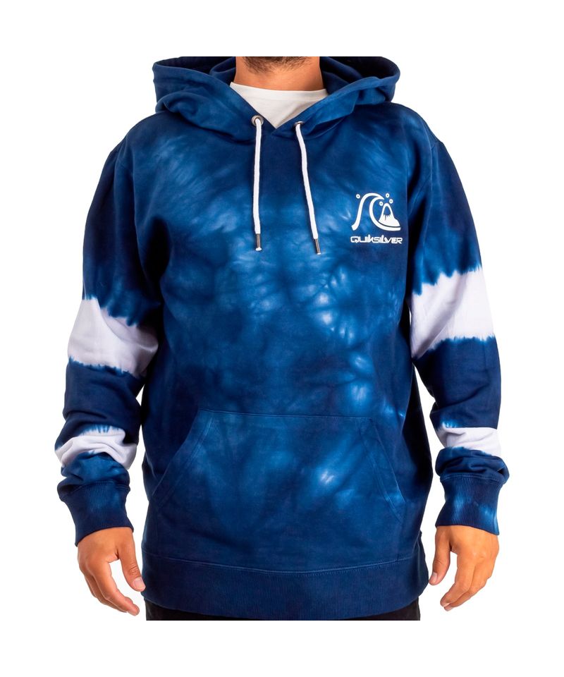 Buzo Quiksilver Engineered Tie Hoodie Hombre