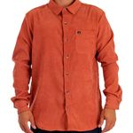 Camisa-Manga-Larga-Quiksilver-Smoke-Trail-Urbano-Hombre-Marron-2232107005