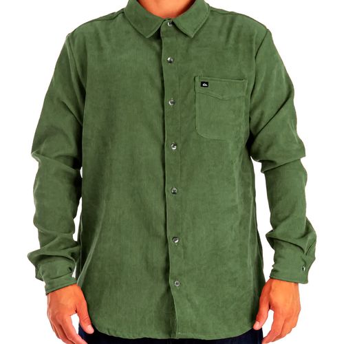 Camisa Manga Larga Quiksilver Smoke Trail  Hombre