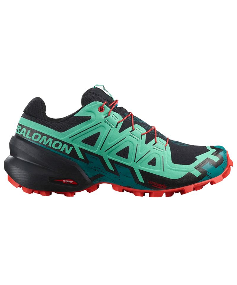 Tenis Salomon Trail Running SPEEDCROSS 6 GTX Azul Hombre