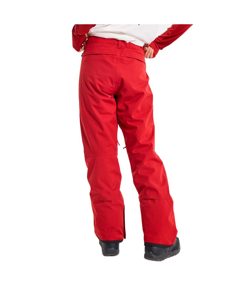 BURTON Pantalon De Nieve Society Mujer Rojo Burton