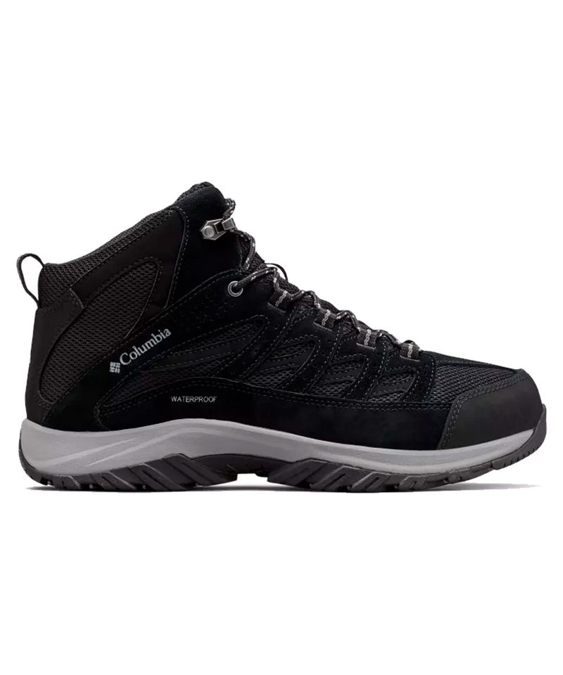 Botas-Columbia-Crestwood-Mid-Waterproof-Trekking-Hombre-Black-Grey-1765381-013