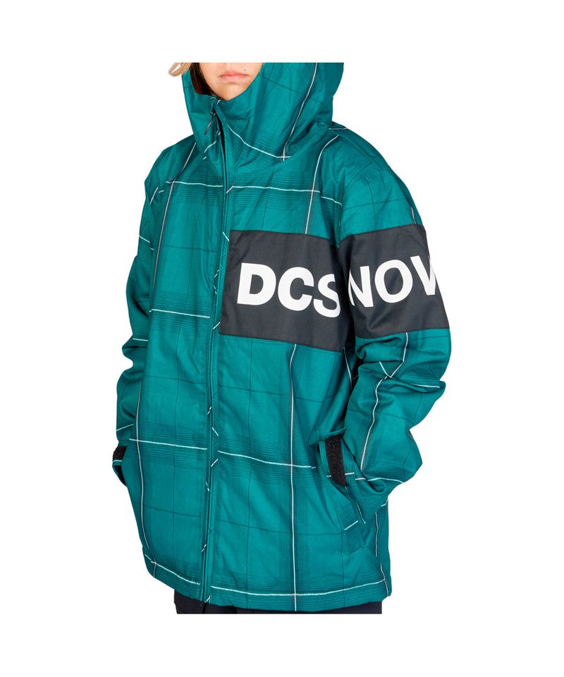 Campera-DC-Shoes-Propaganda-10K-Ski-Snowboard-Niños-Plaid-Botanical-Garden-1232135032-5