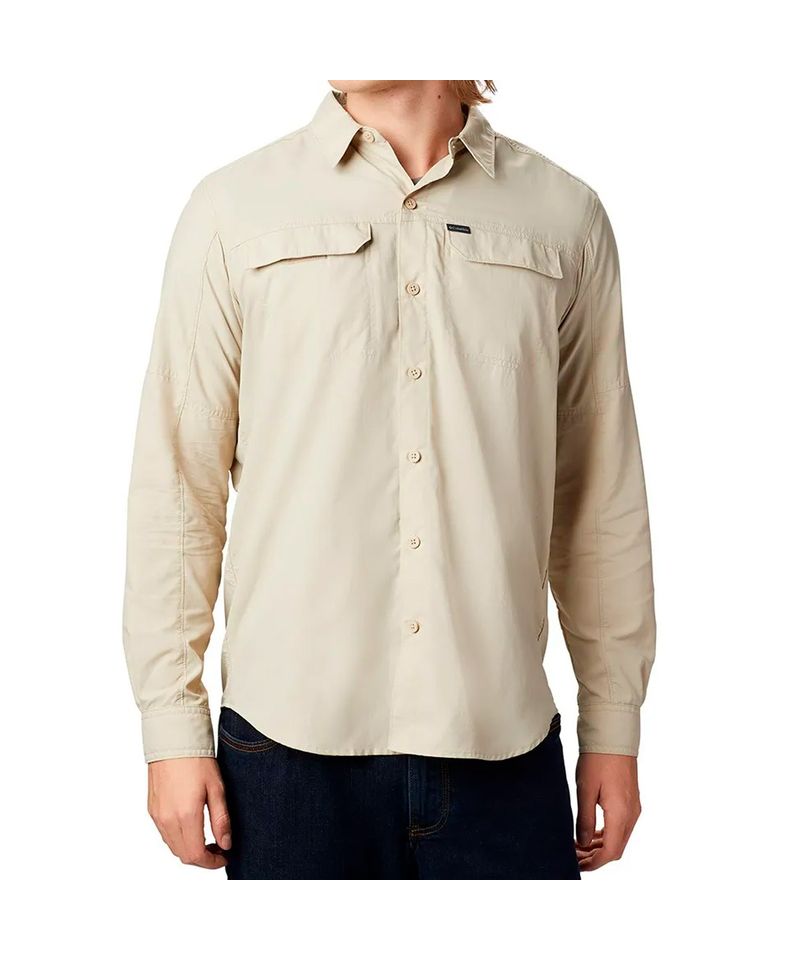 Camisa-Columbia-Silver-Ridge-II-Long-Sleeve-Treeking-Hombre-Fossil-1839311-160