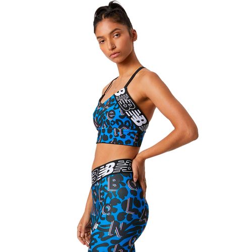 Top Deportivo New Balance Relentless Print Mujer
