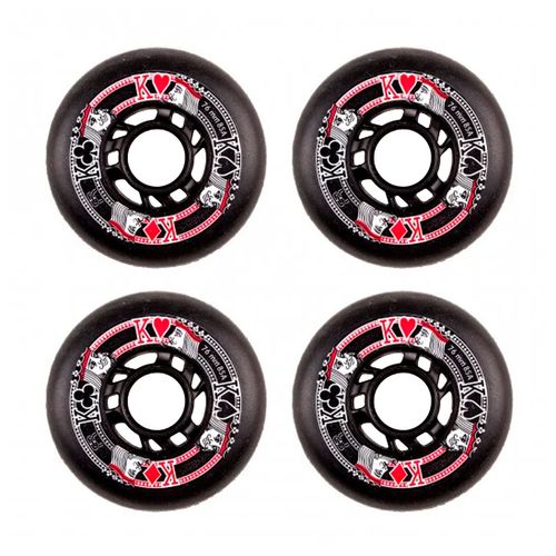 Ruedas Rollers FR SKATES Street Kings 76mm/85A Pack x4