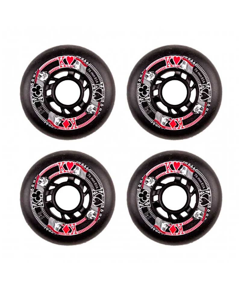 Ruedas-Rollers-FR-SKATES-Street-Kings-76mm85A-Pack-x4-Black-Black-FRWL-SK76-BK-BK