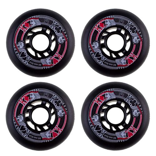 Ruedas Rollers FR SKATES Street Kings 80mm/85A Pack x4