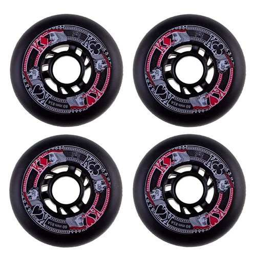 Ruedas Rollers FR SKATES Street Kings 80mm/85A Pack x4