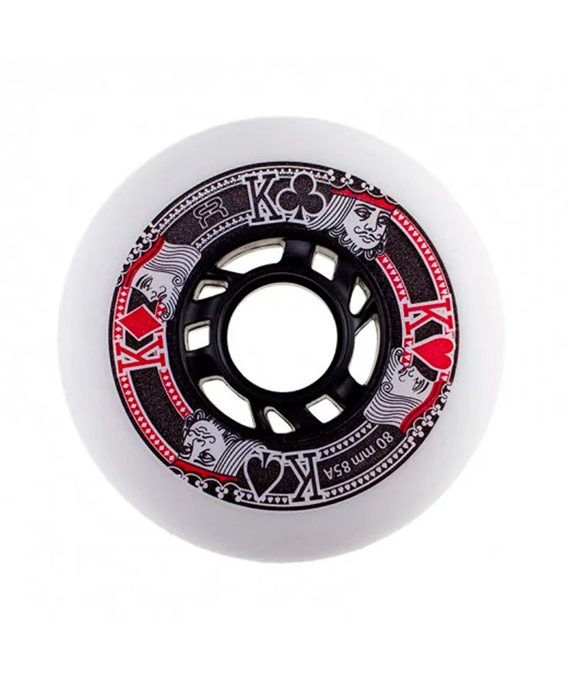 Ruedas-Rollers-FR-SKATES-Street-Kings-80mm85A-Pack-x4-White-Black-FRWL-SK80-WH-BK