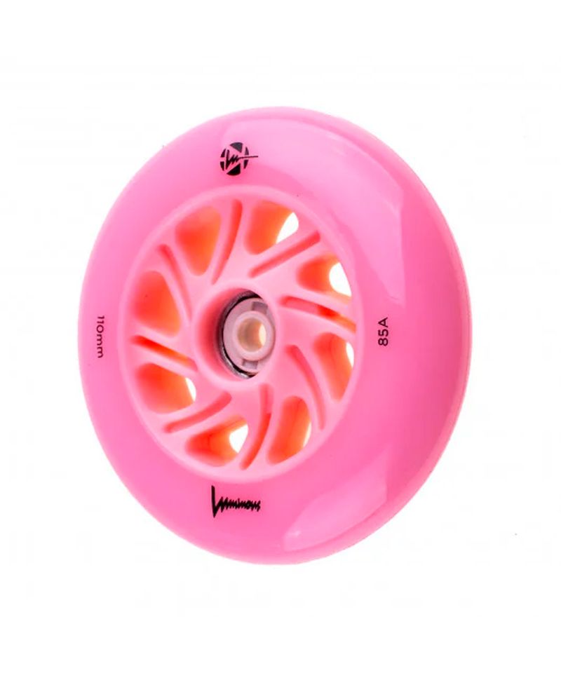 Ruedas-Rollers-FR-SKATES-Luminous-Led-110mm85A-Pack-x3-Pink-Flamingo-LUWL-LU110-FL-PK-2