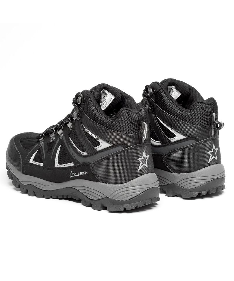 Botas Trekking Mujer Impermeables Alaska Negras