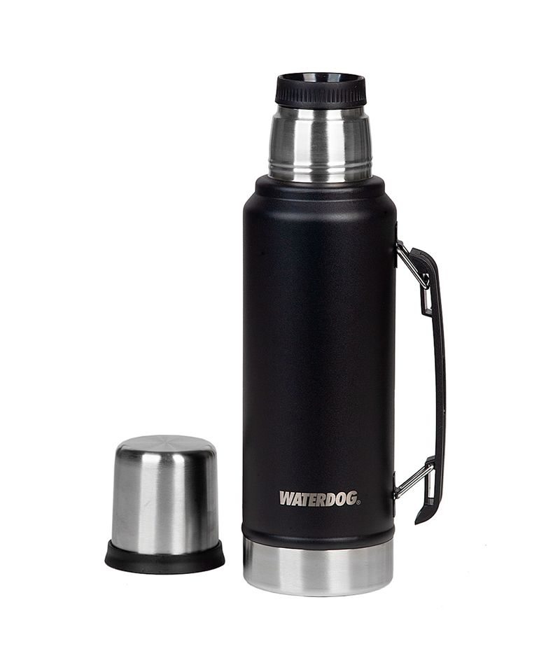 Termo-Waterdog-Ombu-1L-Acero-Inoxidable-Camping-Negro-OMBU1000-BK-1