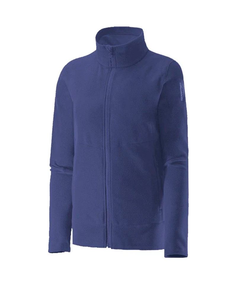 Campera-Salomon-Polar-LT-Segunda-Capa-Trekking-Urbano-Niños-Navy-Peony-18264