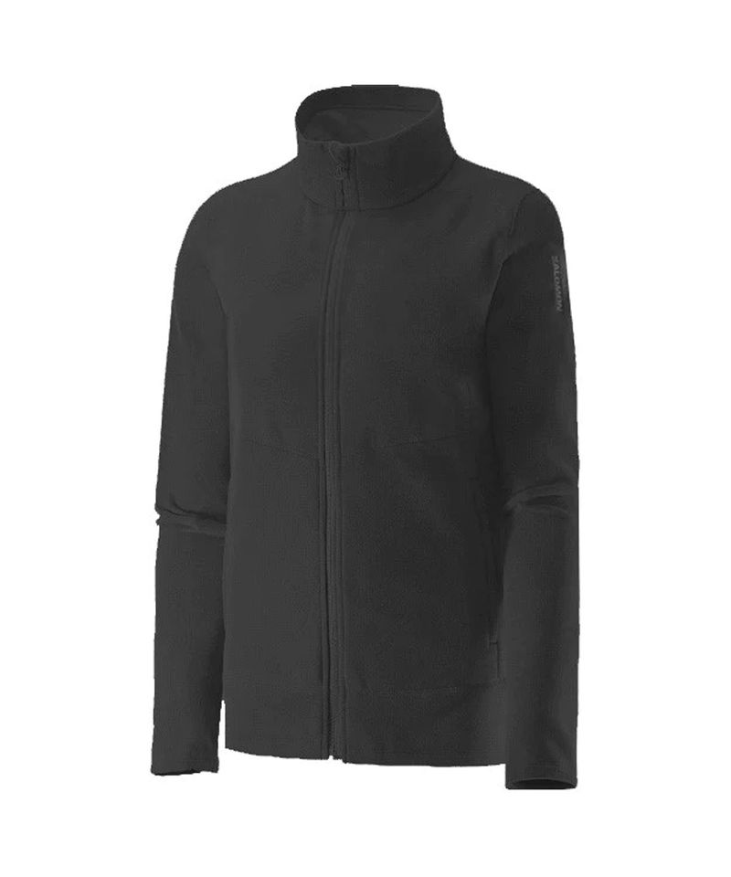 Campera-Salomon-Polar-LT-Segunda-Capa-Trekking-Urbano-Niños-Black-18262