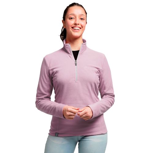 Buzo Medio Cierre Alaska Inca Micropolar Liviano Mujer