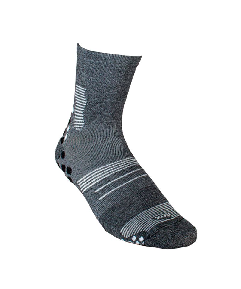 Medias-de-Compresion-Sox-Unbreakable-Short-Unisex-Gris-Melange-TE92C