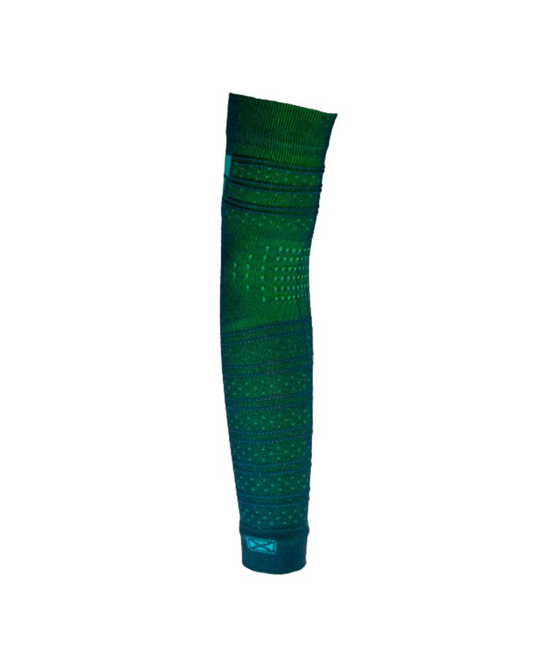 Manga-de-Compresion-Sox-Glasgow-Arm-Running-Unisex-Petroleo-Verde-Fluo-MA10C