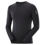 Remera-Manga-Larga-Salomon-Hybrid-LS-Running-Hombre-Black-S66002