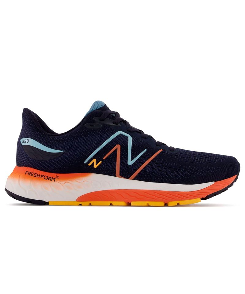 New balance azul con naranja online