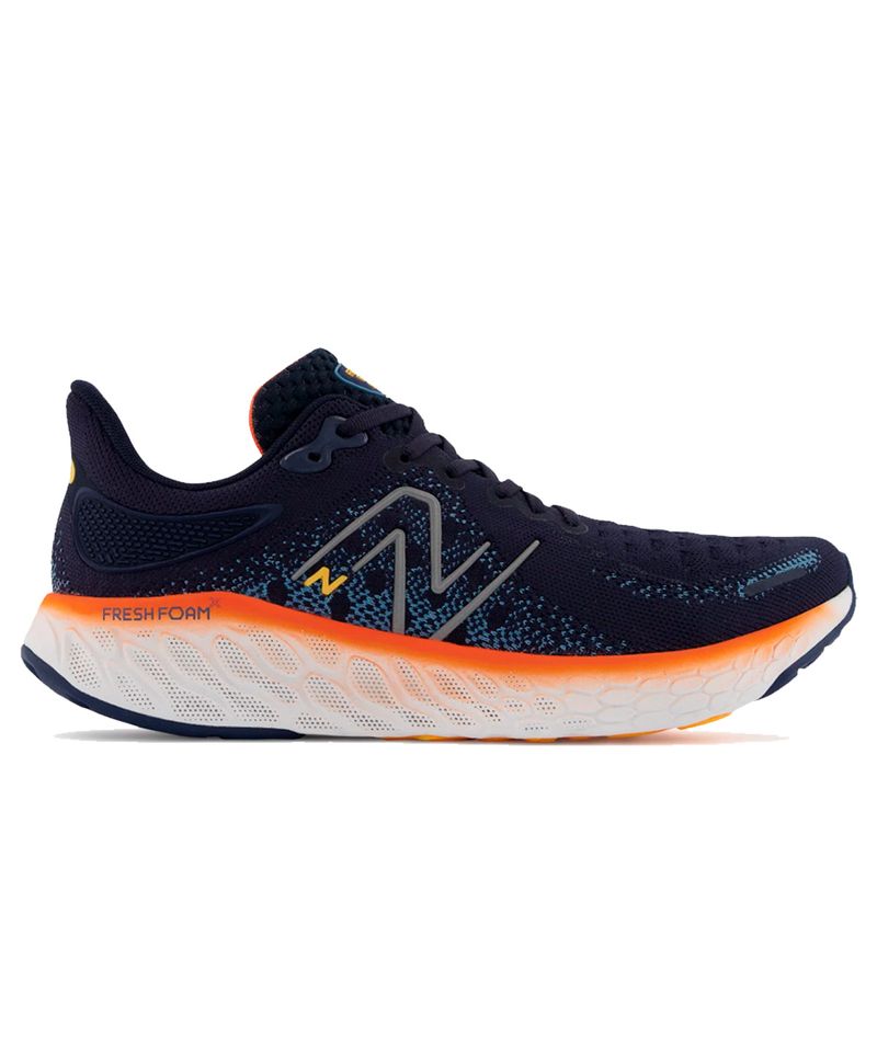 Zapatillas-New-Balance-Fresh-Foam-1080-V12-Running-Hombre-Marino-Naranja-M1080E12