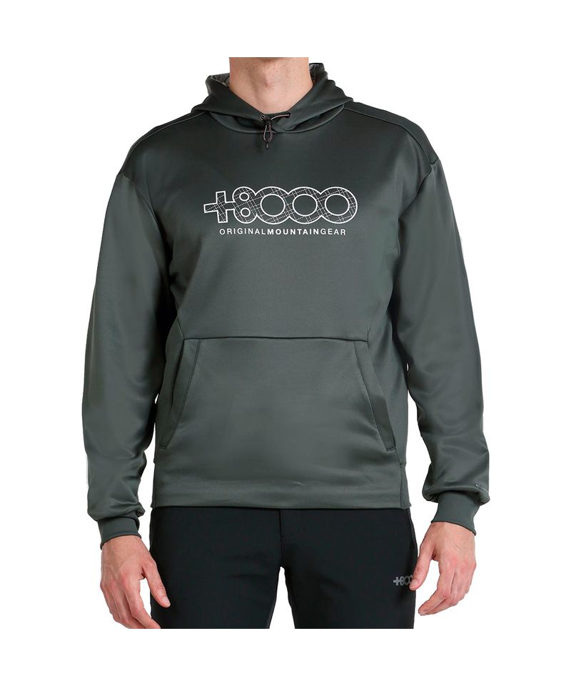 Buzo-Hoodie--8000-Rels-Trekking-Hiking-Hombre-Verde-Militar-RELS-830