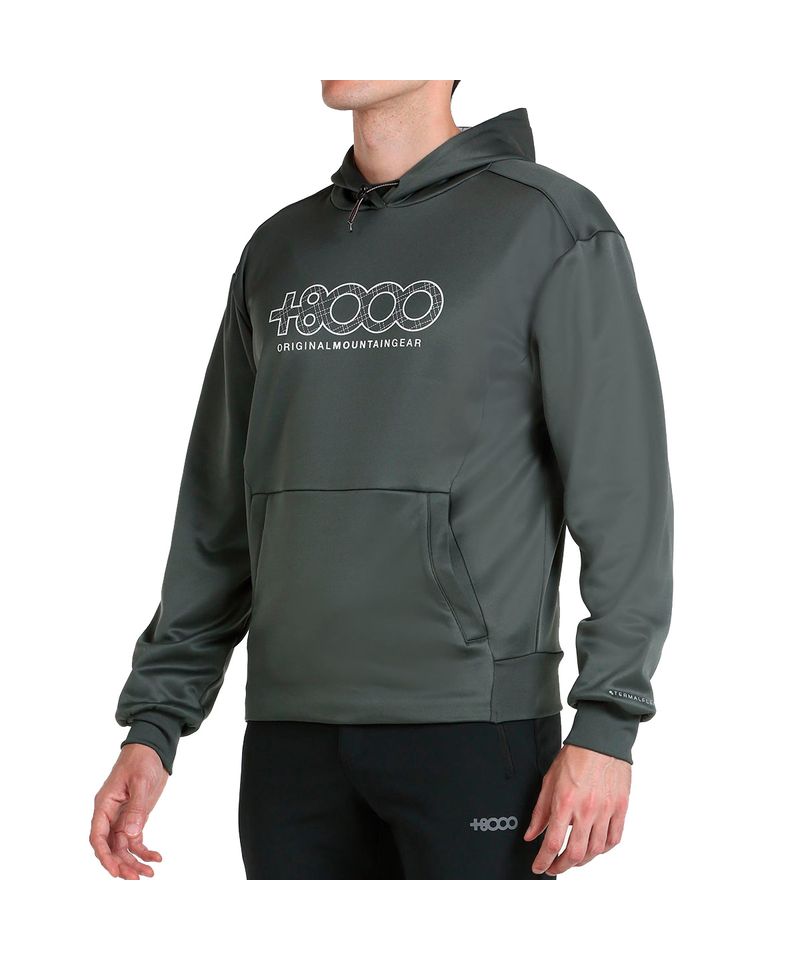 Buzo-Hoodie--8000-Rels-Trekking-Hiking-Hombre-Verde-Militar-RELS-830-1