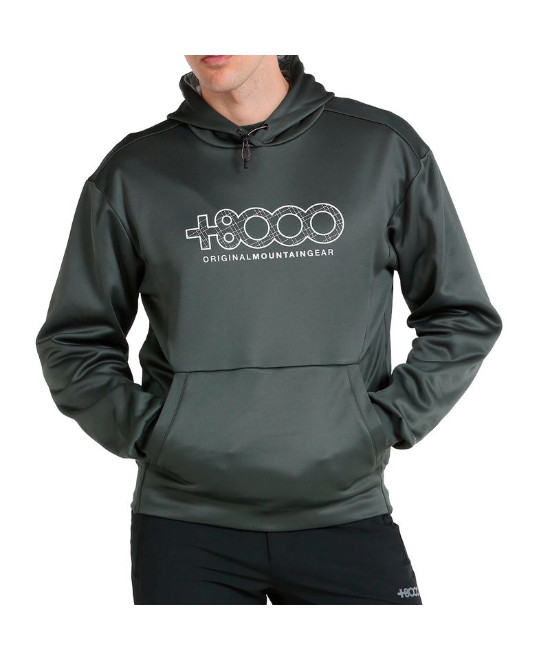 Buzo-Hoodie--8000-Rels-Trekking-Hiking-Hombre-Verde-Militar-RELS-830-3