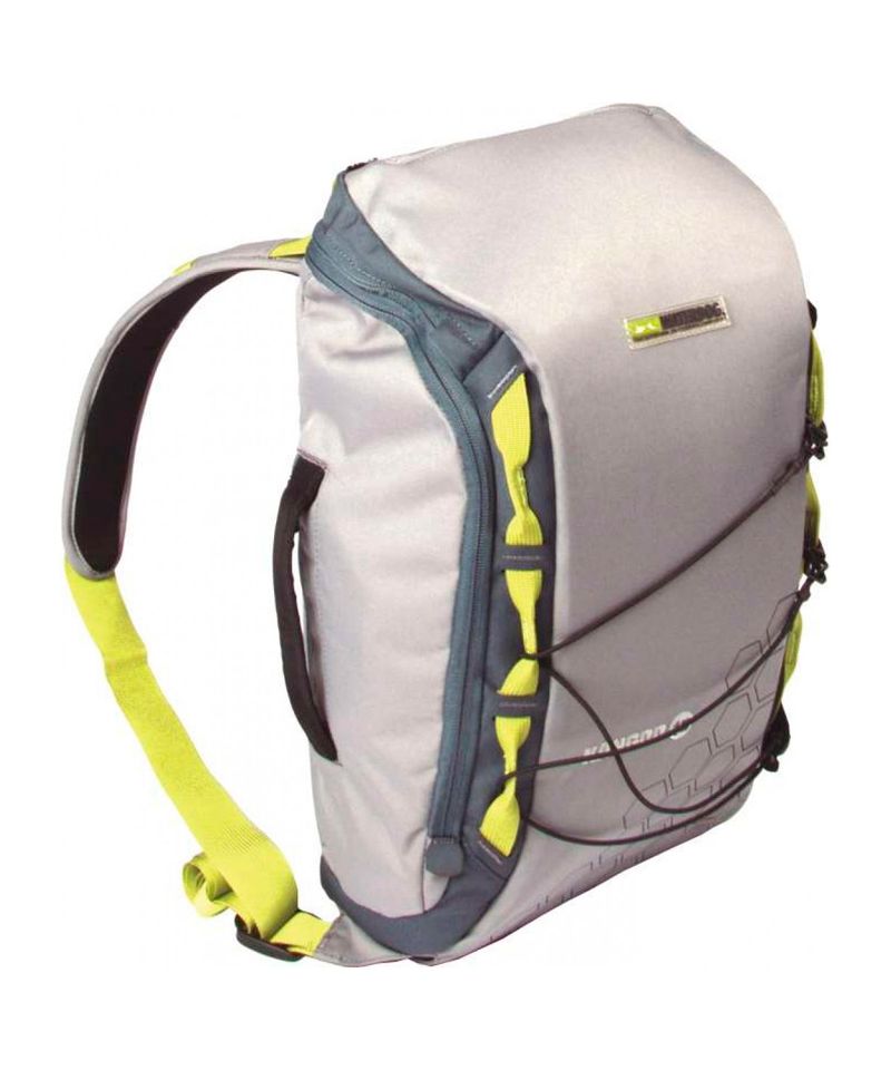 Mochila-Waterdog-Kangoo-18L-Urbano-Porta-Notebook-Unisex-Gris-Verde-KANGOO18