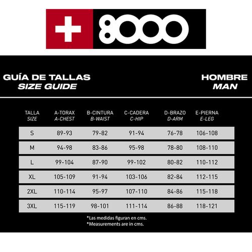 Pantalon +8000 Astun Ski Snowboard Hombre
