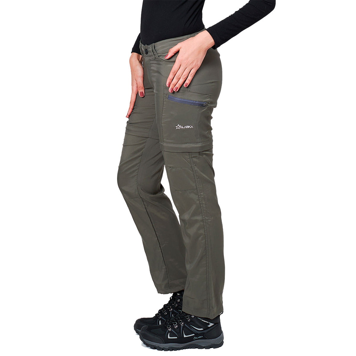 Pantalón trekking mujer online desmontable