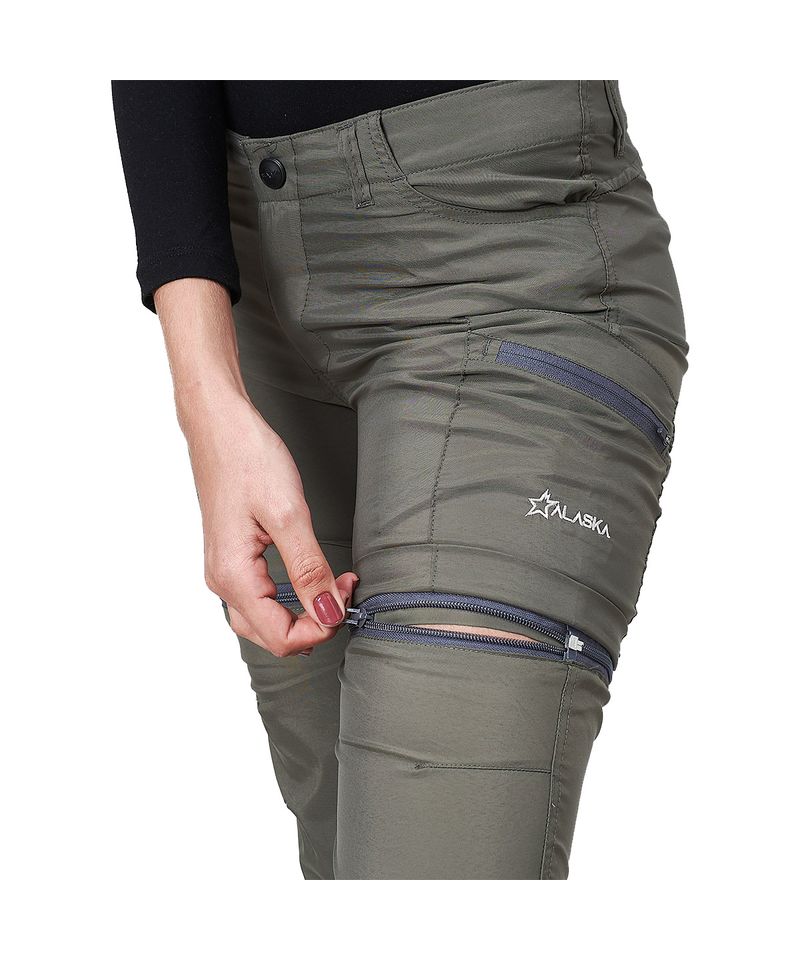 Pantalon-Alaska-Luna-Desmontable-Trekking-Hiking-Mujer-Tierra-Verdoso-AM1116-903-2