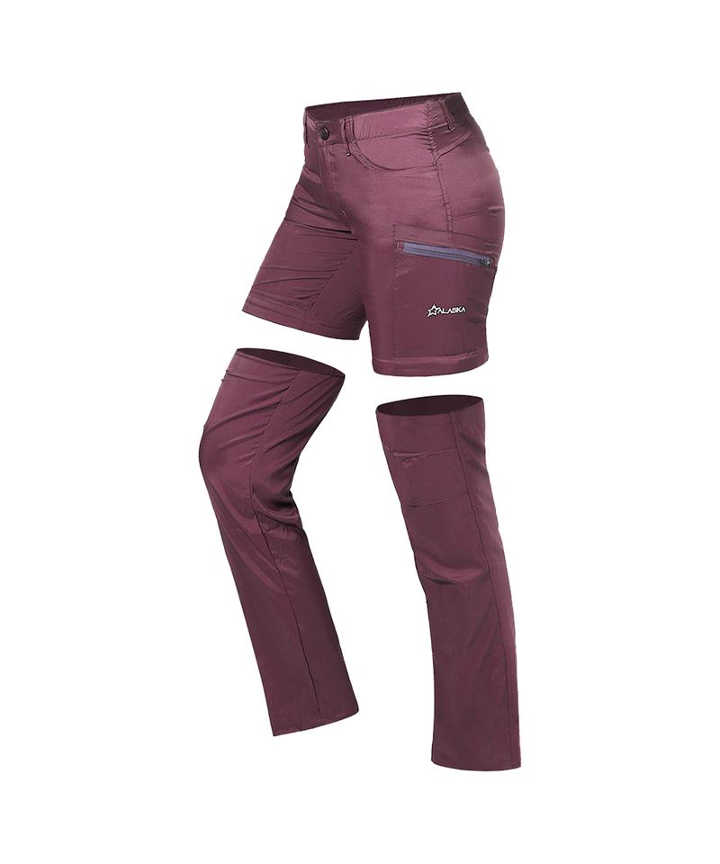 Pantalon Outdoor Mujer Trekking Desmontable Envió Rápido