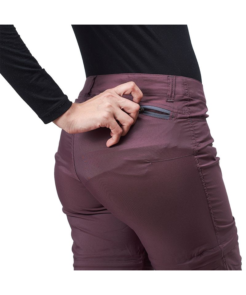 Pantalon-Alaska-Luna-Desmontable-Trekking-Hiking-Mujer-Bordo-AM1116-203-2