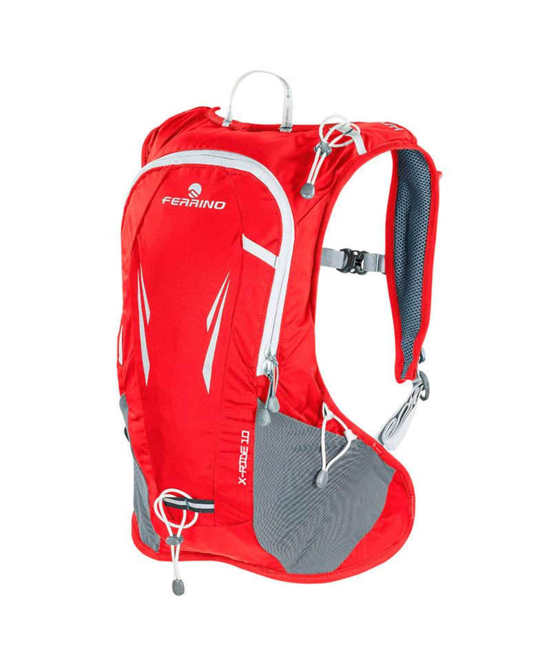 Mochila-Ferrino-X-Ride-10L-Running-Ciclismo-Unisex-Rojo-75851CRR