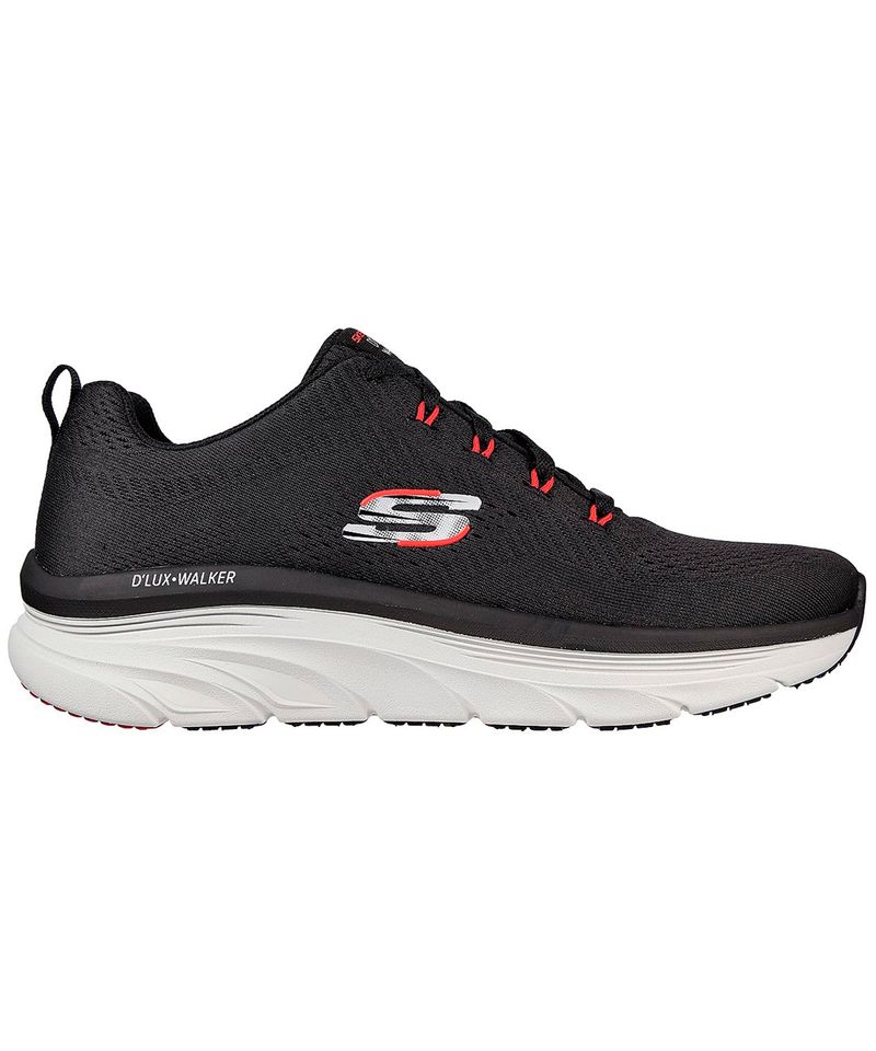 Zapatillas-Skechers-D-Lux-Walker-Meerno-Training-Hombre-Black-Red-232364-BKRD