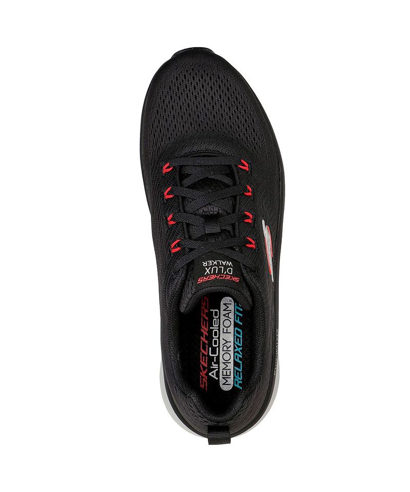 Zapatillas-Skechers-D-Lux-Walker-Meerno-Training-Hombre-Black-Red-232364-BKRD-3