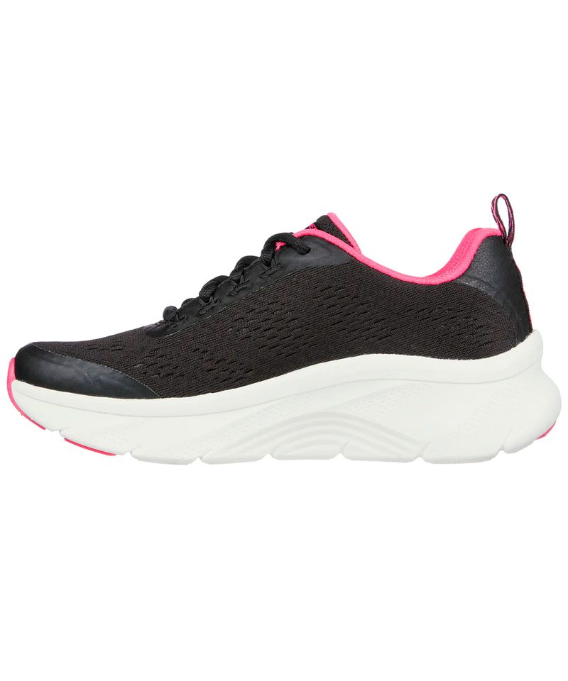 Zapatillas-Skechers-D-Lux-Cozy-Path-Running-Training-Mujer-Black-Hot-Pink-149687-BKHP-1